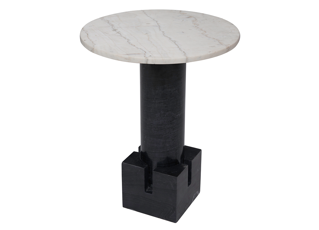 Marmo Side Table Black